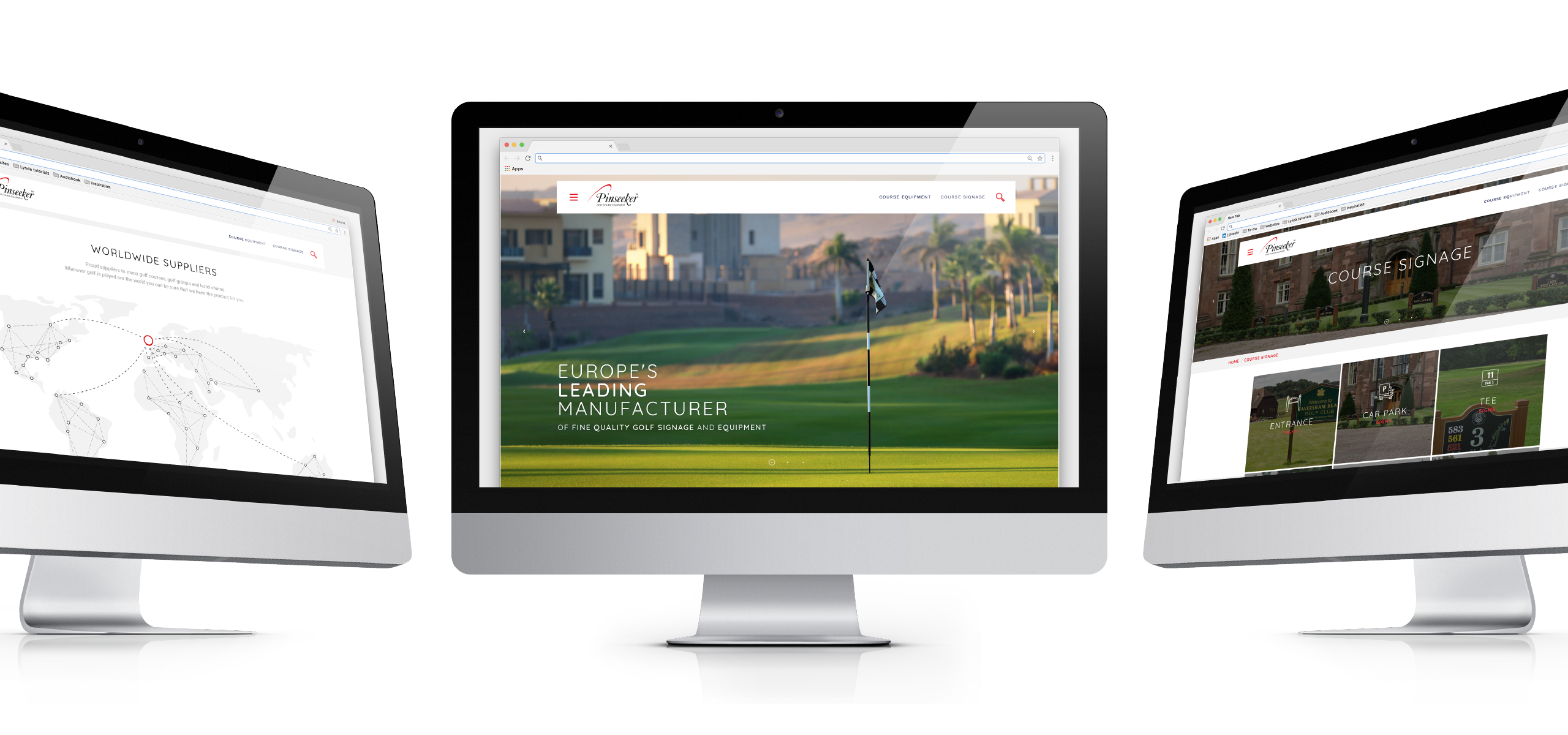 Pinseeker Website Development